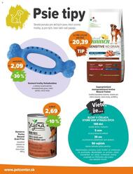 4. stránka Pet Center letáku