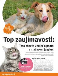 6. stránka Pet Center letáku