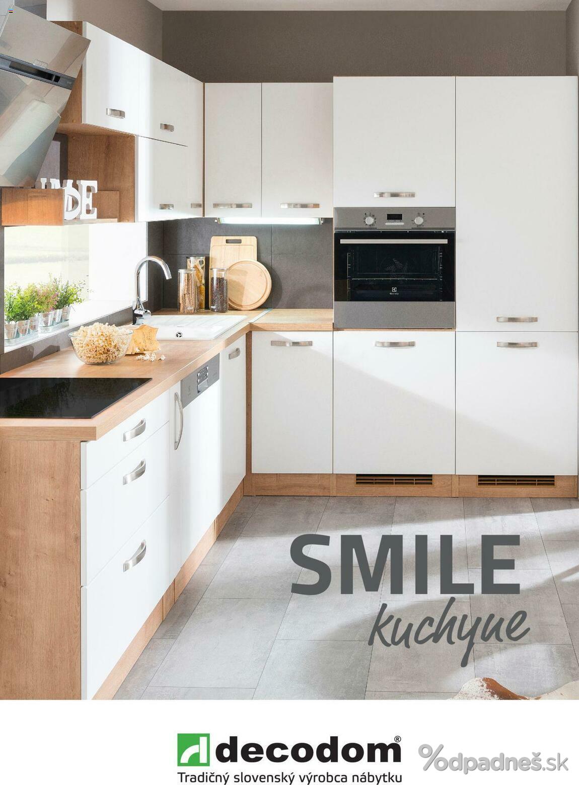 1. stránka Decodom letáku