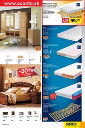 5. stránka Sconto nábytok letáku
