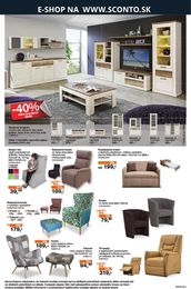 8. stránka Sconto nábytok letáku