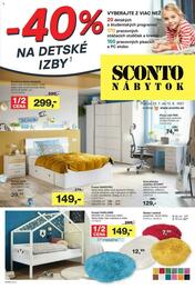 2. stránka Sconto nábytok letáku