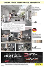 3. stránka Sconto nábytok letáku