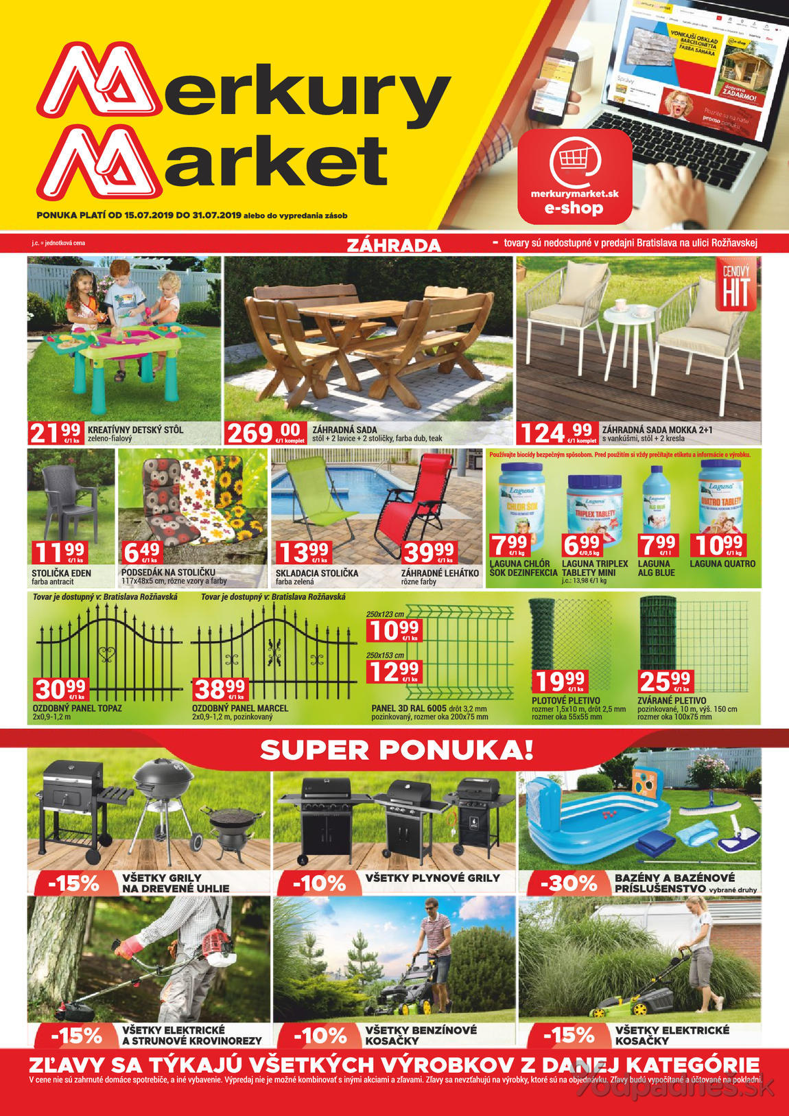 1. stránka Merkury Market letáku