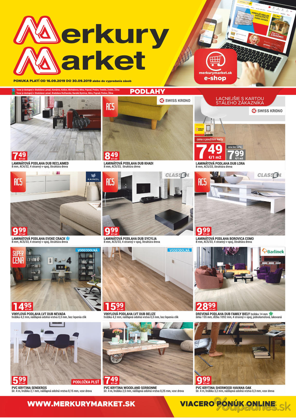 1. stránka Merkury Market letáku