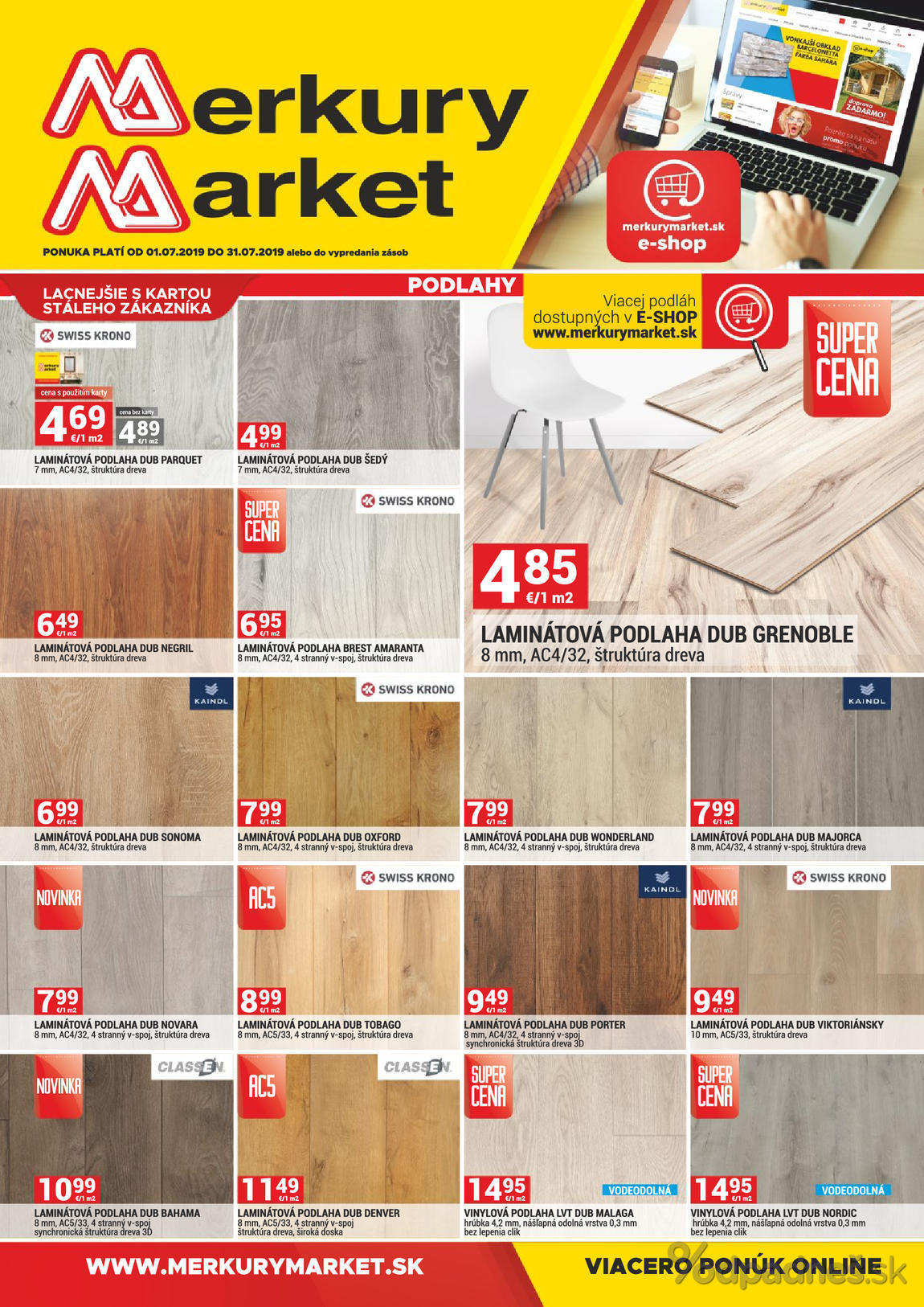 1. stránka Merkury Market letáku