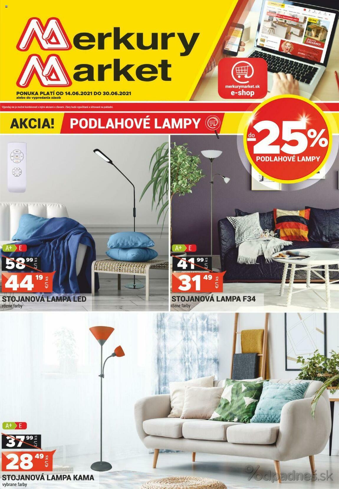 1. stránka Merkury Market letáku