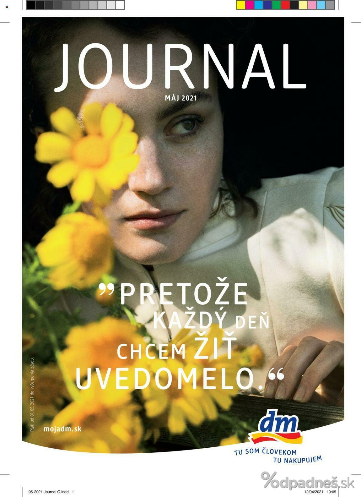 1. stránka dm drogerie markt letáku