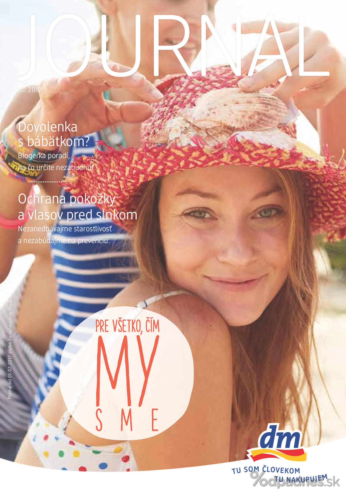 1. stránka dm drogerie markt letáku