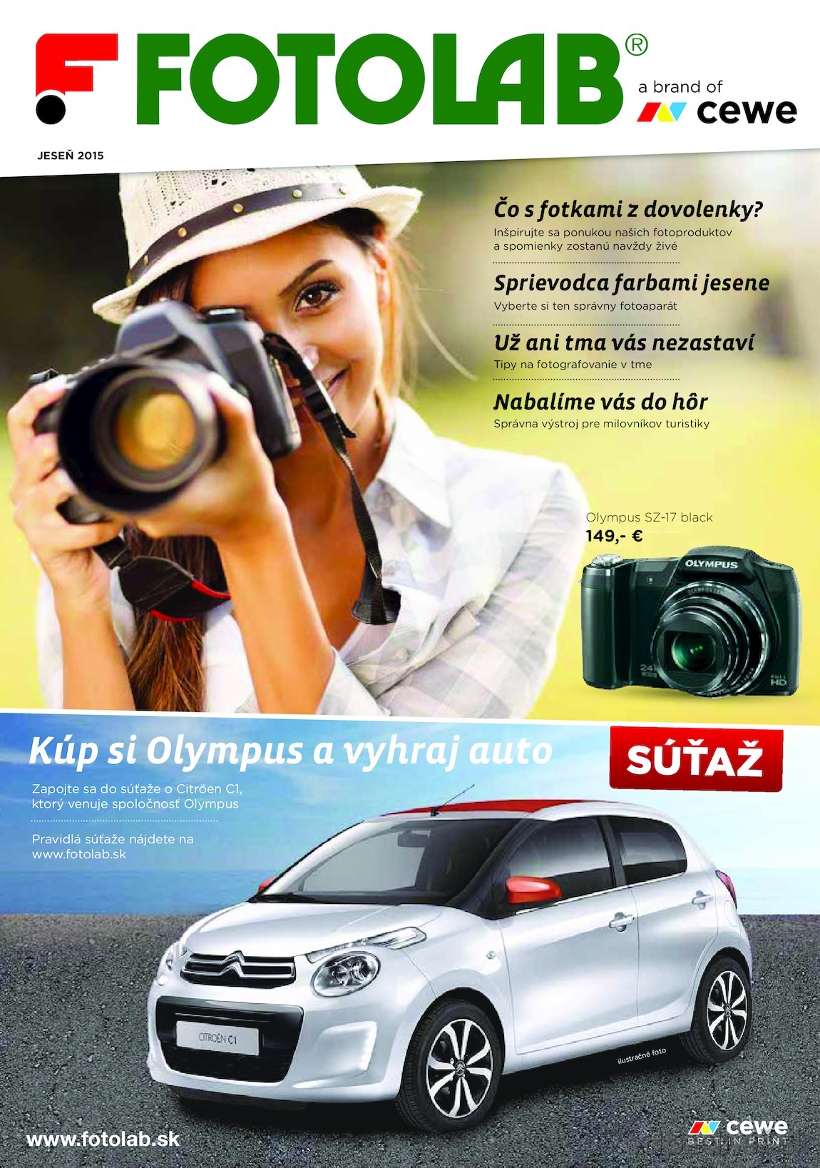 1. stránka Fotolab.sk letáku