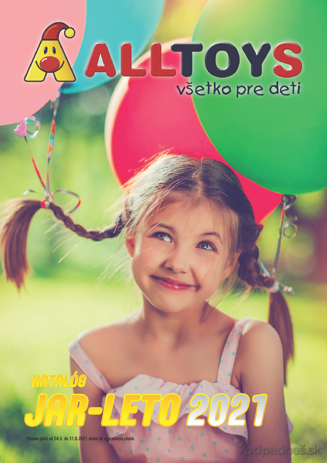 1. stránka Alltoys letáku