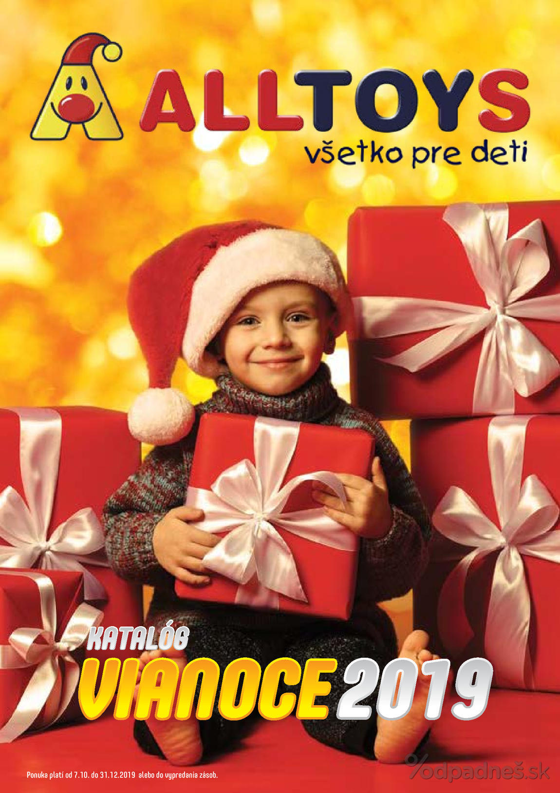 1. stránka Alltoys letáku