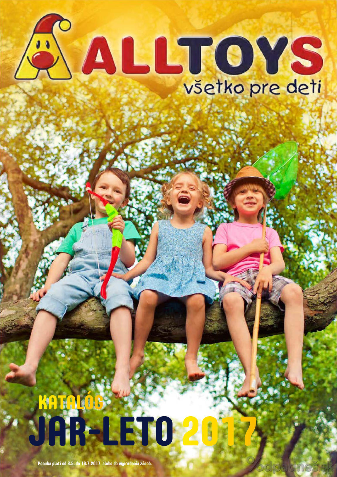 1. stránka Alltoys letáku