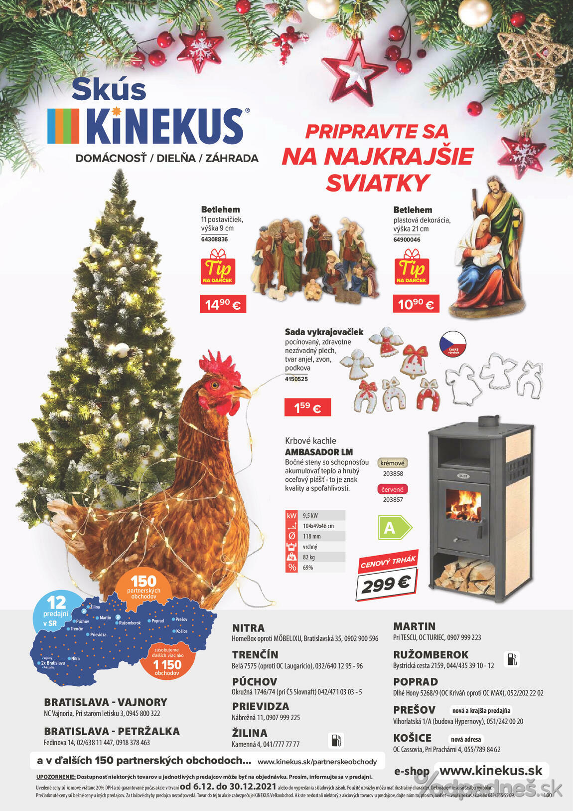1. stránka Kinekus letáku
