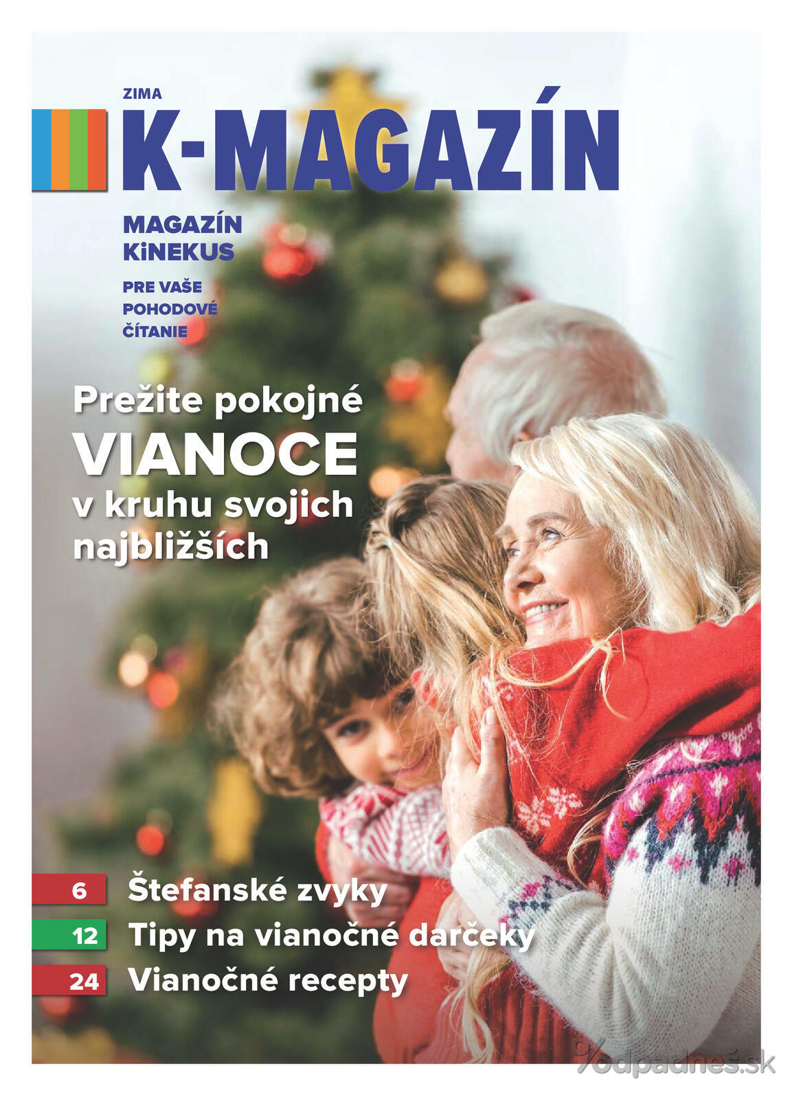 1. stránka Kinekus letáku