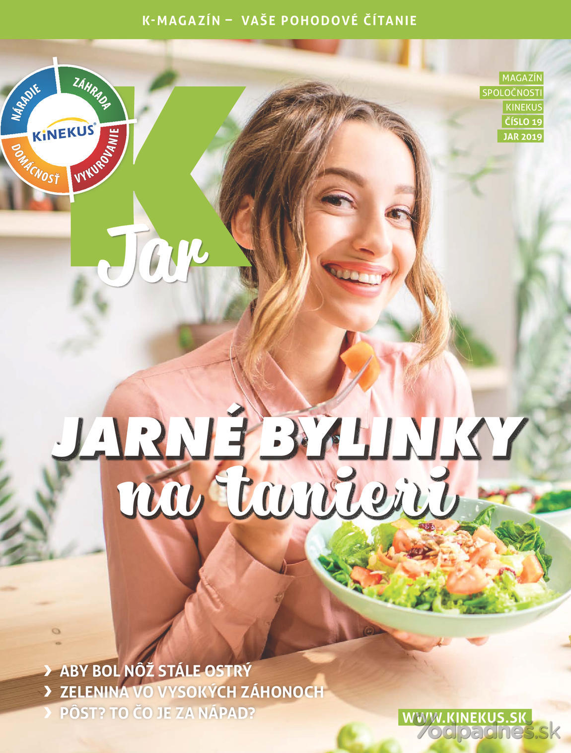 1. stránka Kinekus letáku