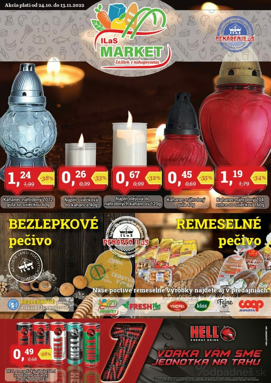 1. stránka Ilas letáku