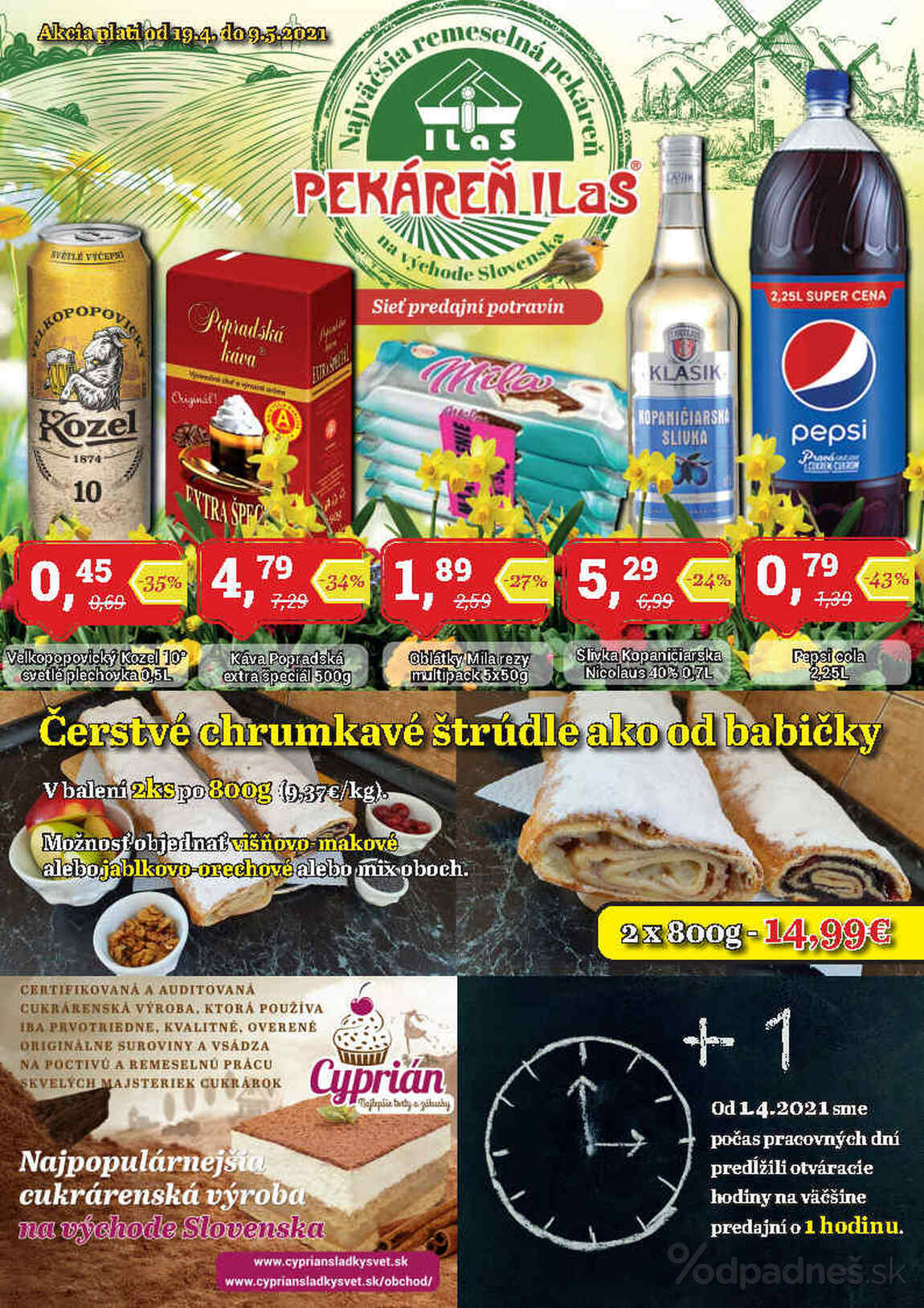 1. stránka Ilas letáku