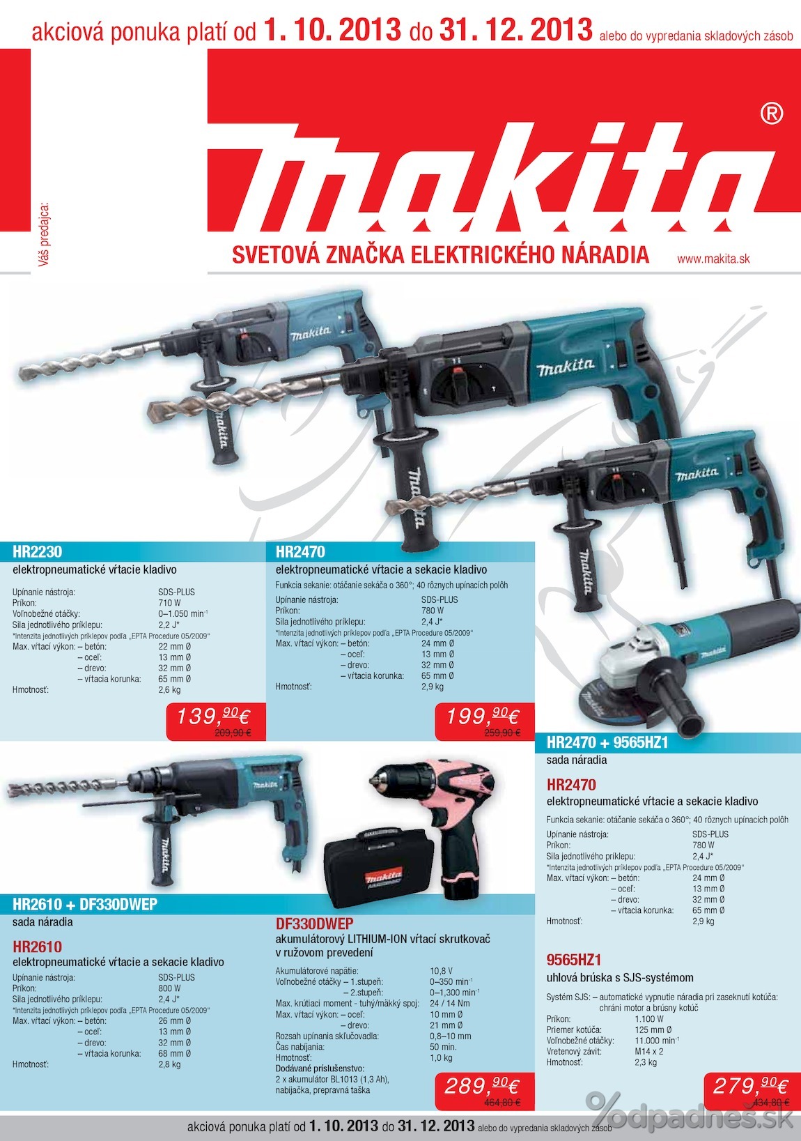 1. stránka Remes letáku