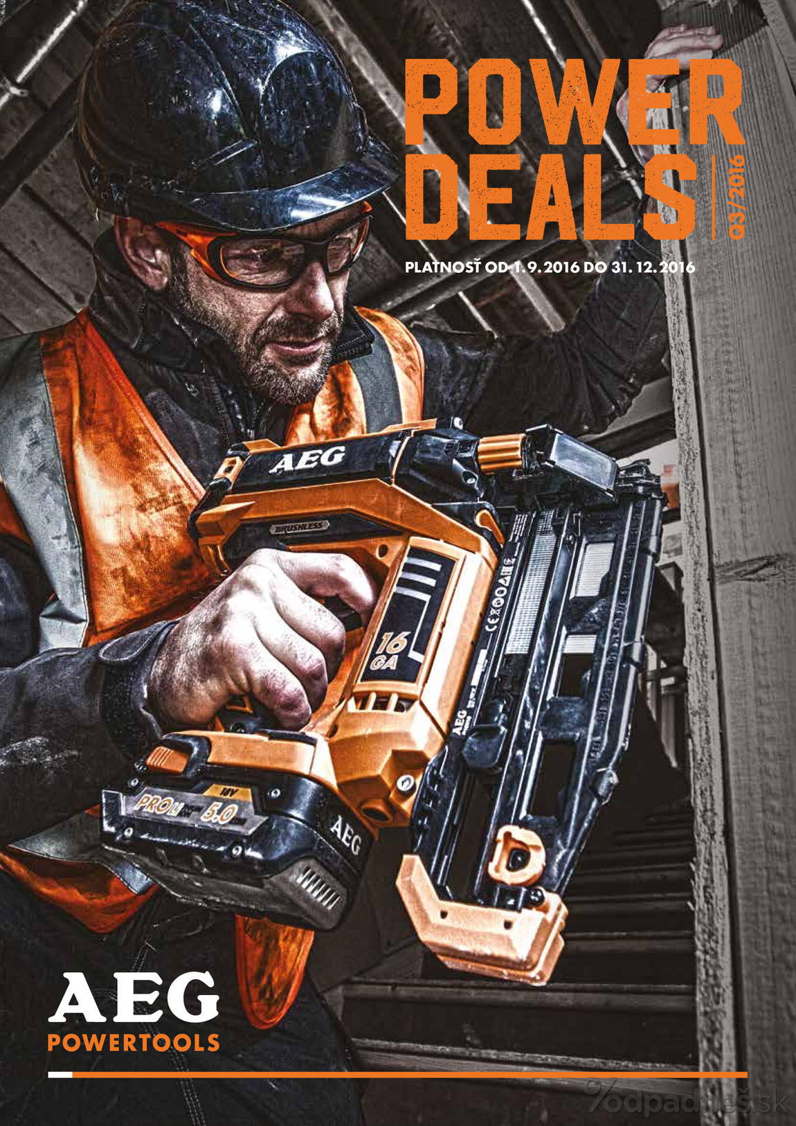 1. stránka Profitex letáku