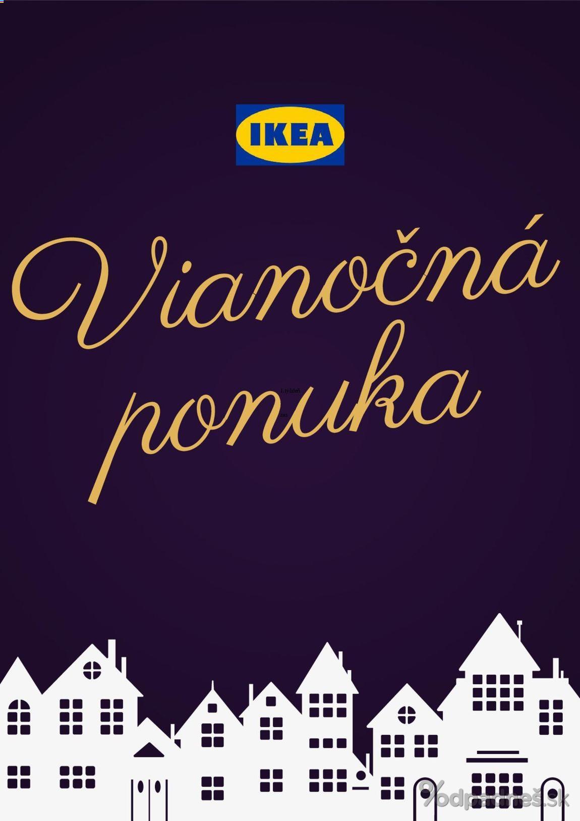 1. stránka Ikea letáku