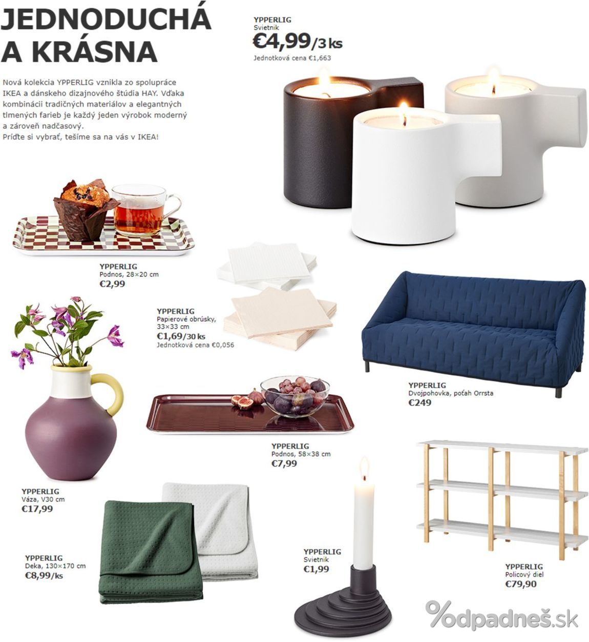 1. stránka Ikea letáku