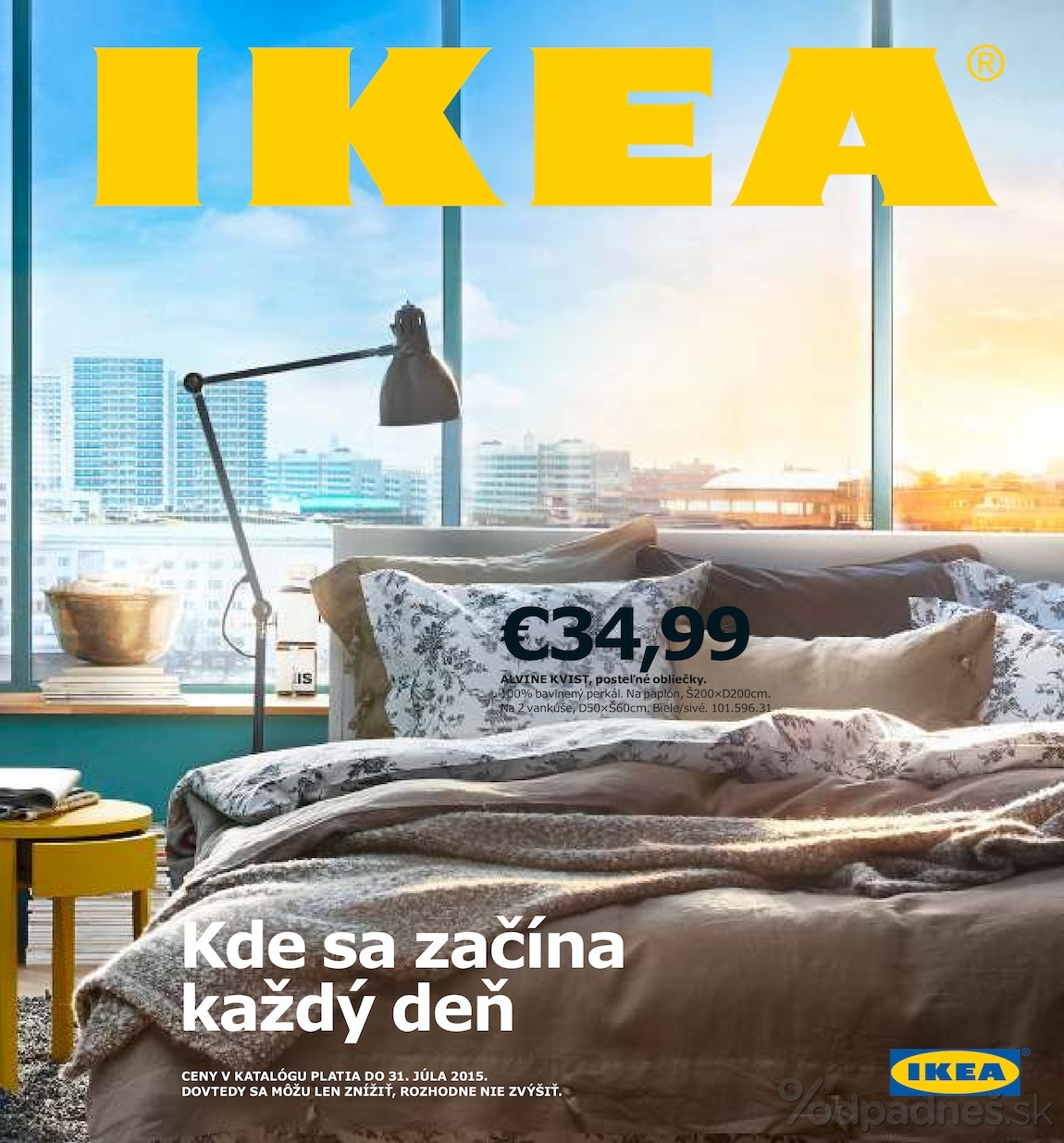 1. stránka Ikea letáku