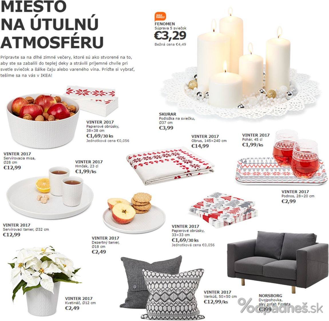 1. stránka Ikea letáku
