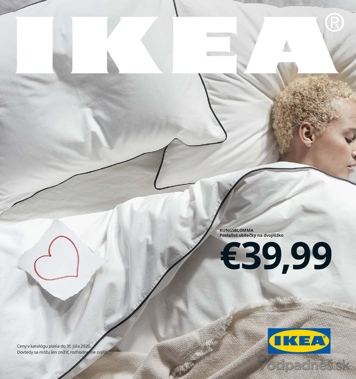 1. stránka Ikea letáku