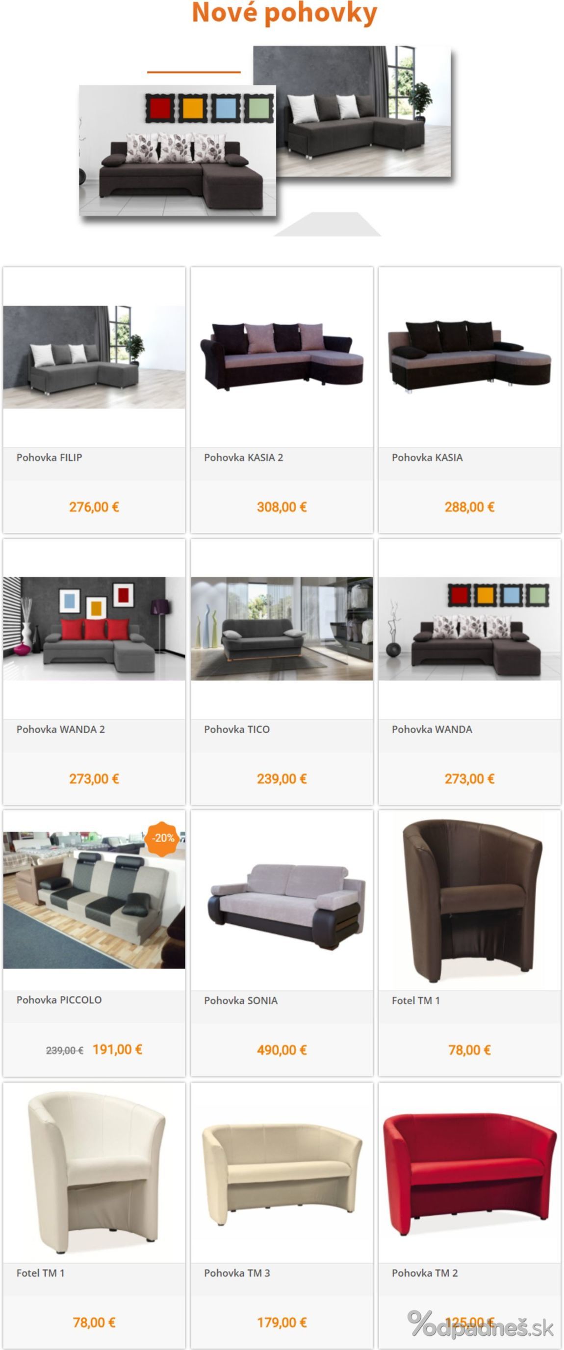 1. stránka DAZA letáku