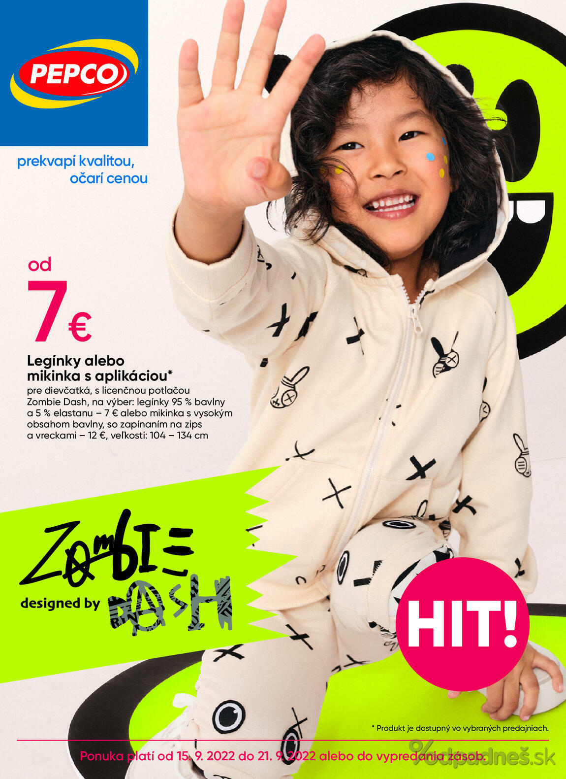 1. stránka Pepco letáku