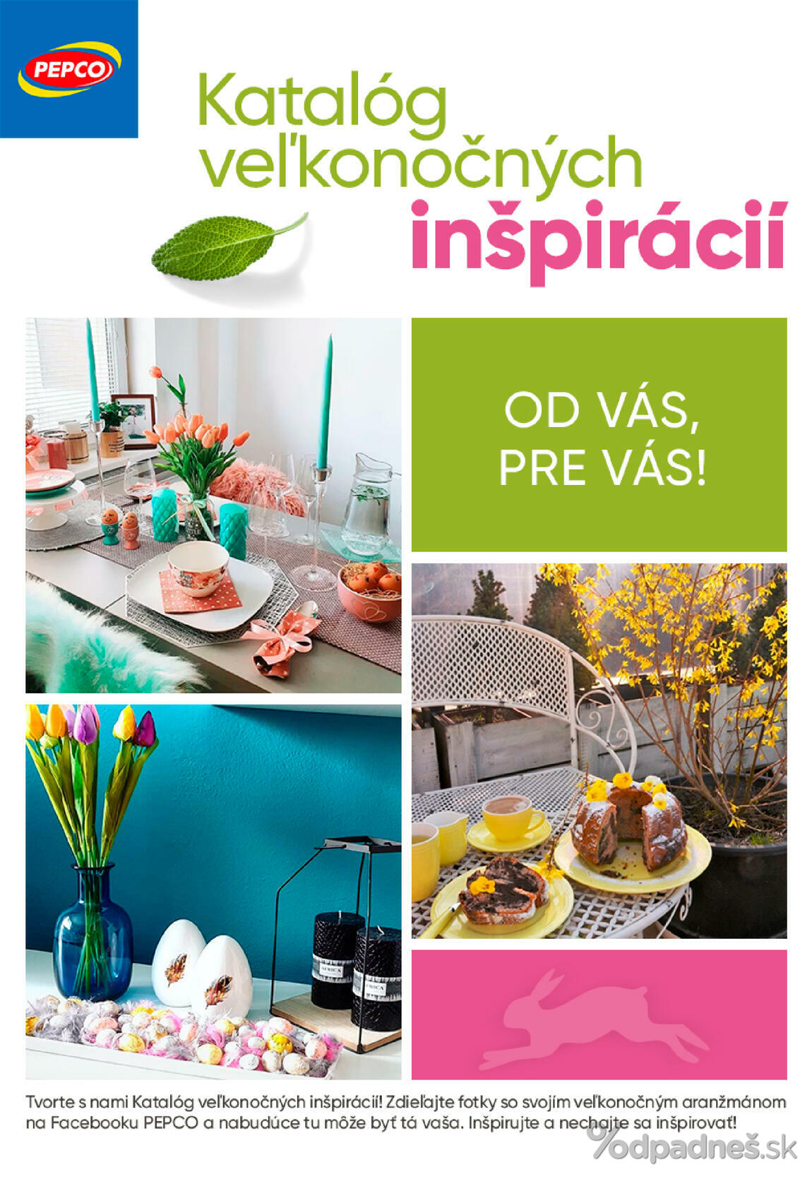 1. stránka Pepco letáku