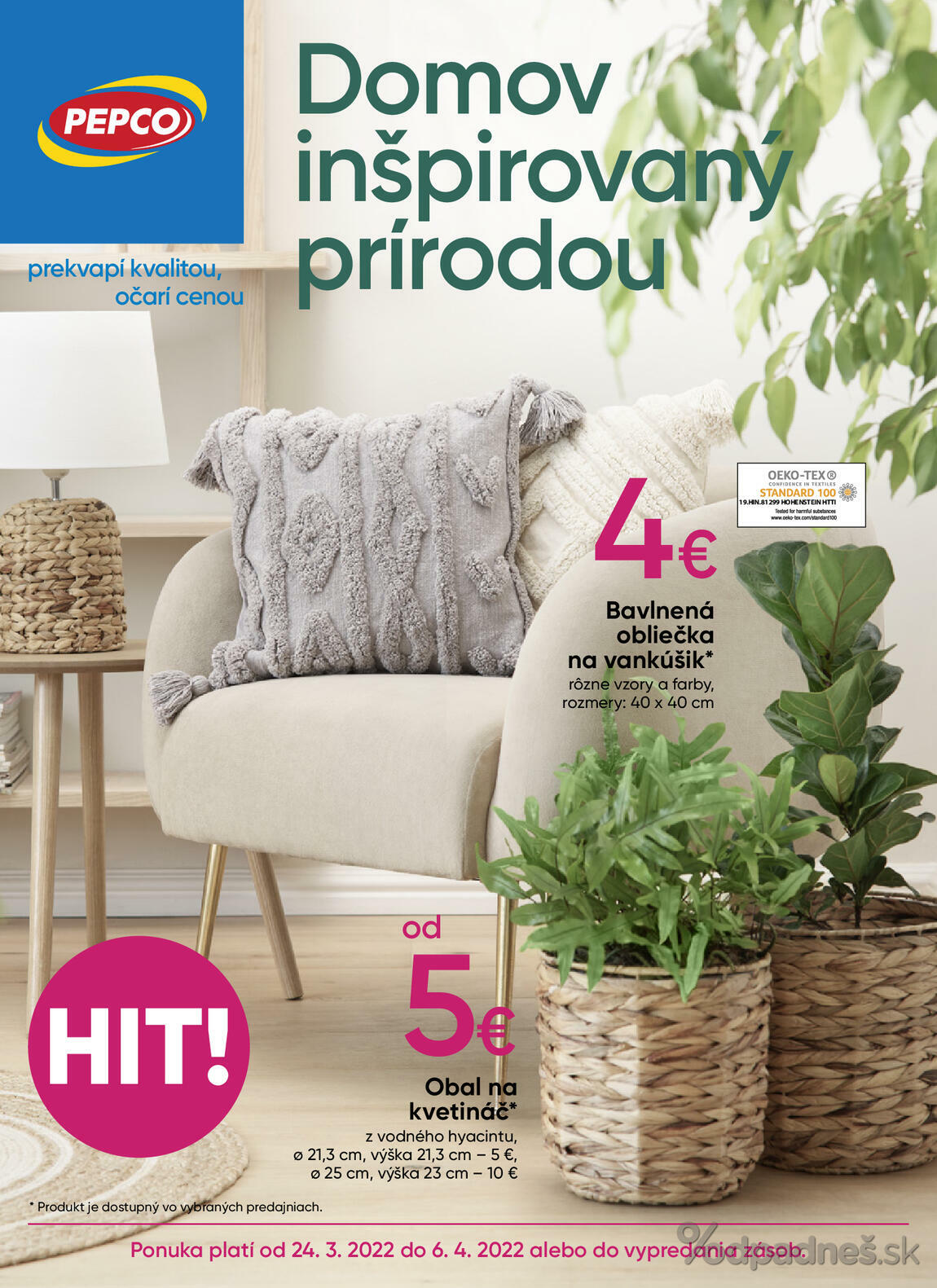 1. stránka Pepco letáku