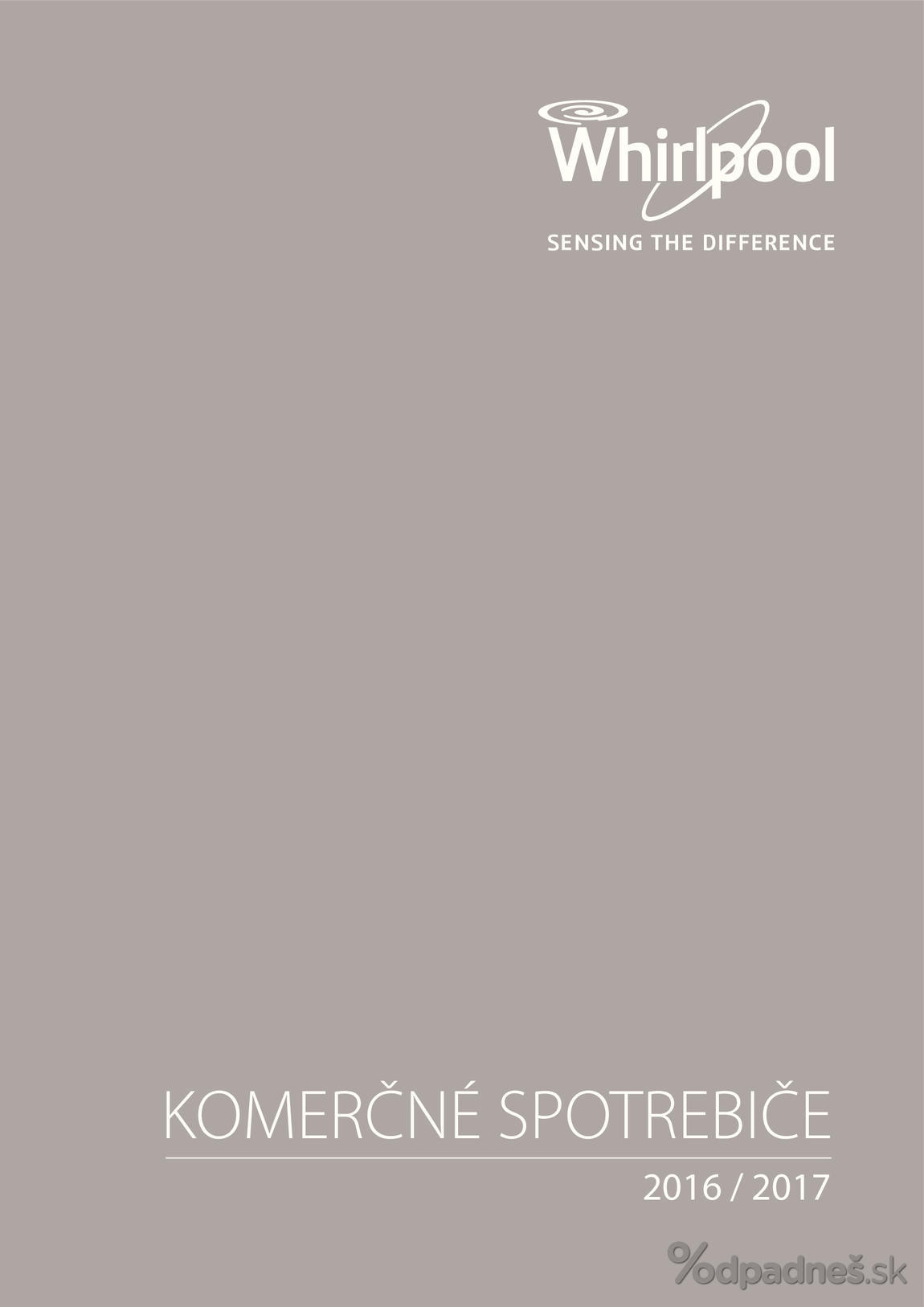 1. stránka Whirlpool letáku