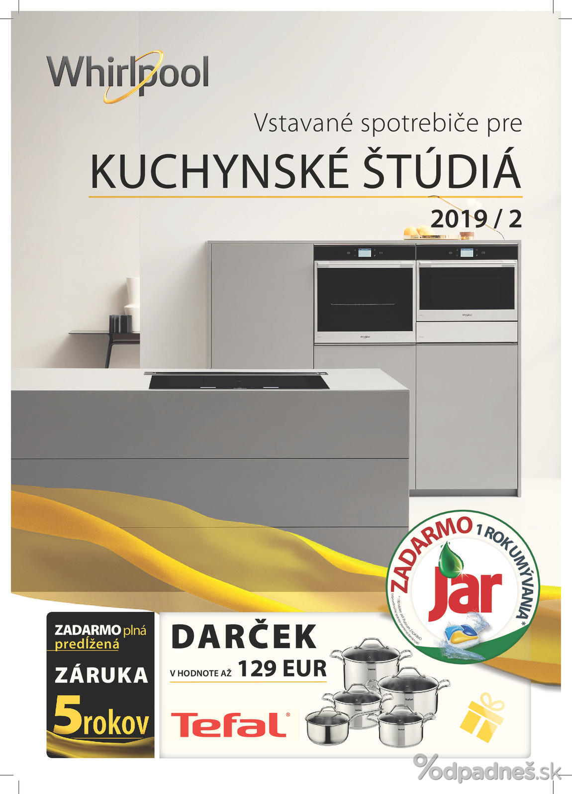 1. stránka Whirlpool letáku