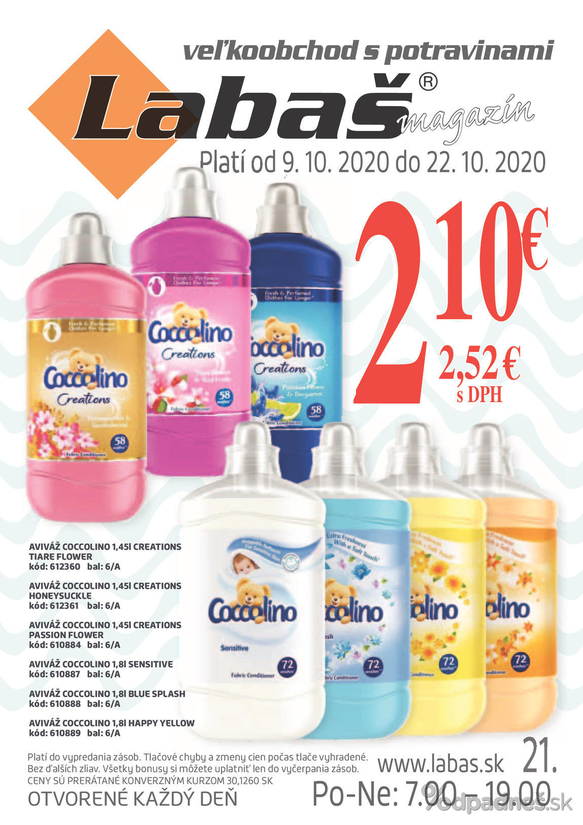 1. stránka Labaš letáku