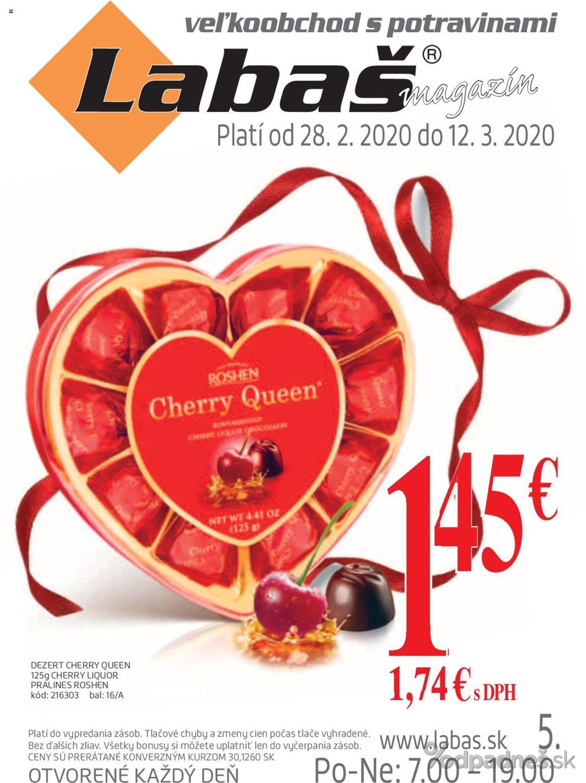 1. stránka Labaš letáku