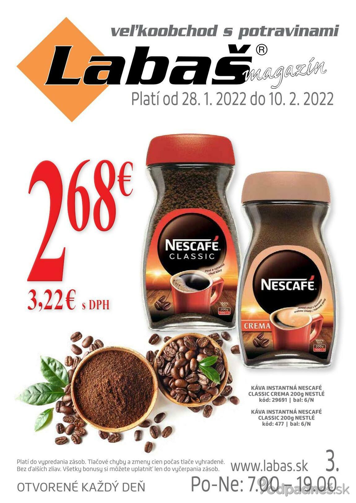 1. stránka Labaš letáku