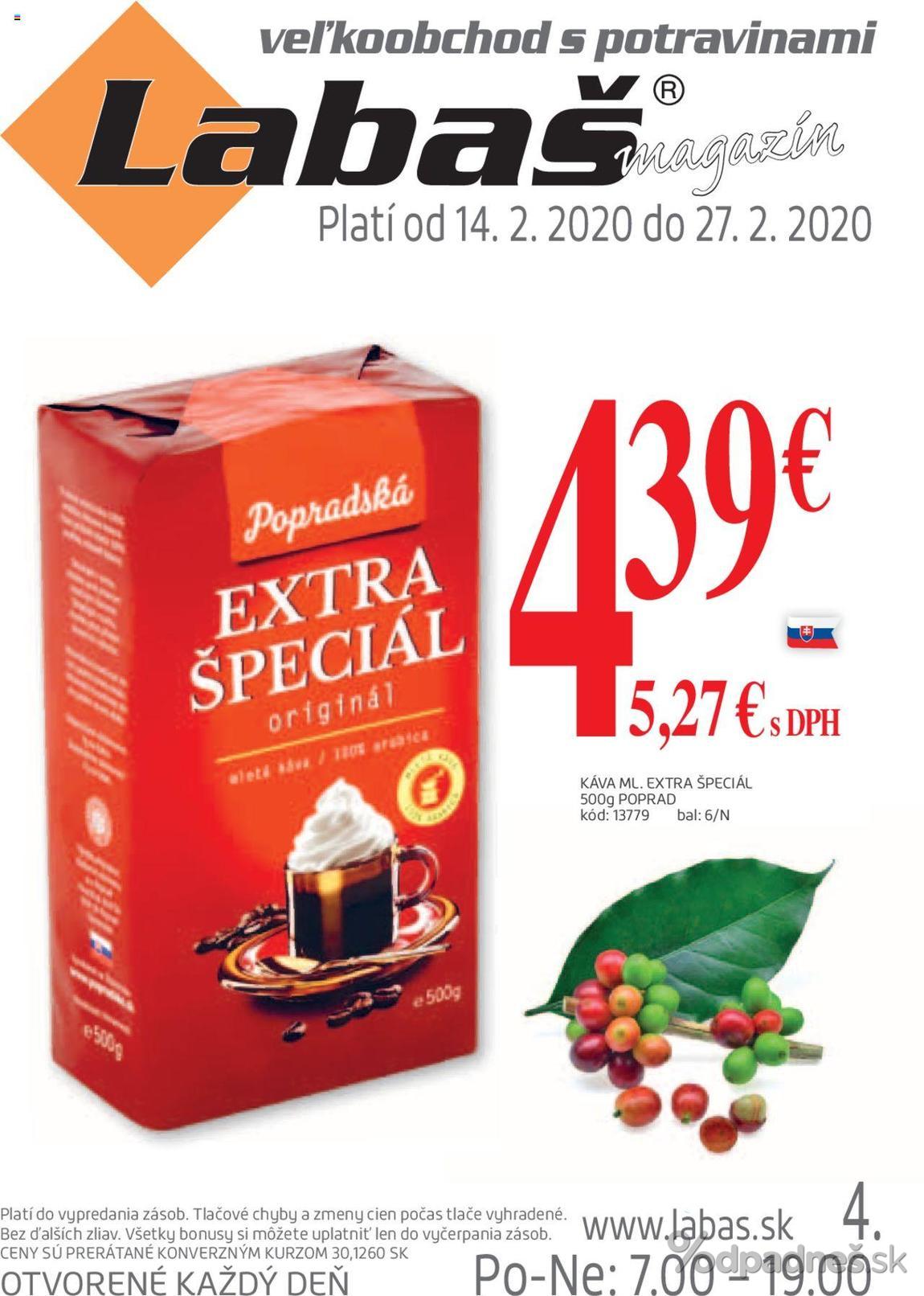 1. stránka Labaš letáku