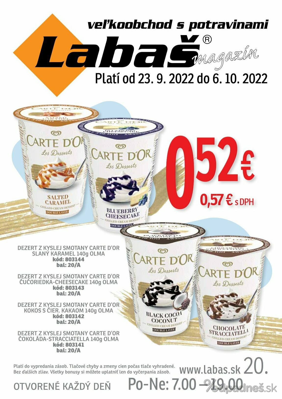 1. stránka Labaš letáku