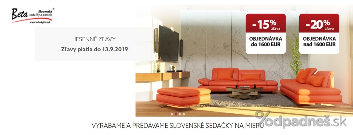 1. stránka BETA Trenčín letáku