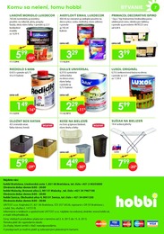 7. stránka Hobbi letáku