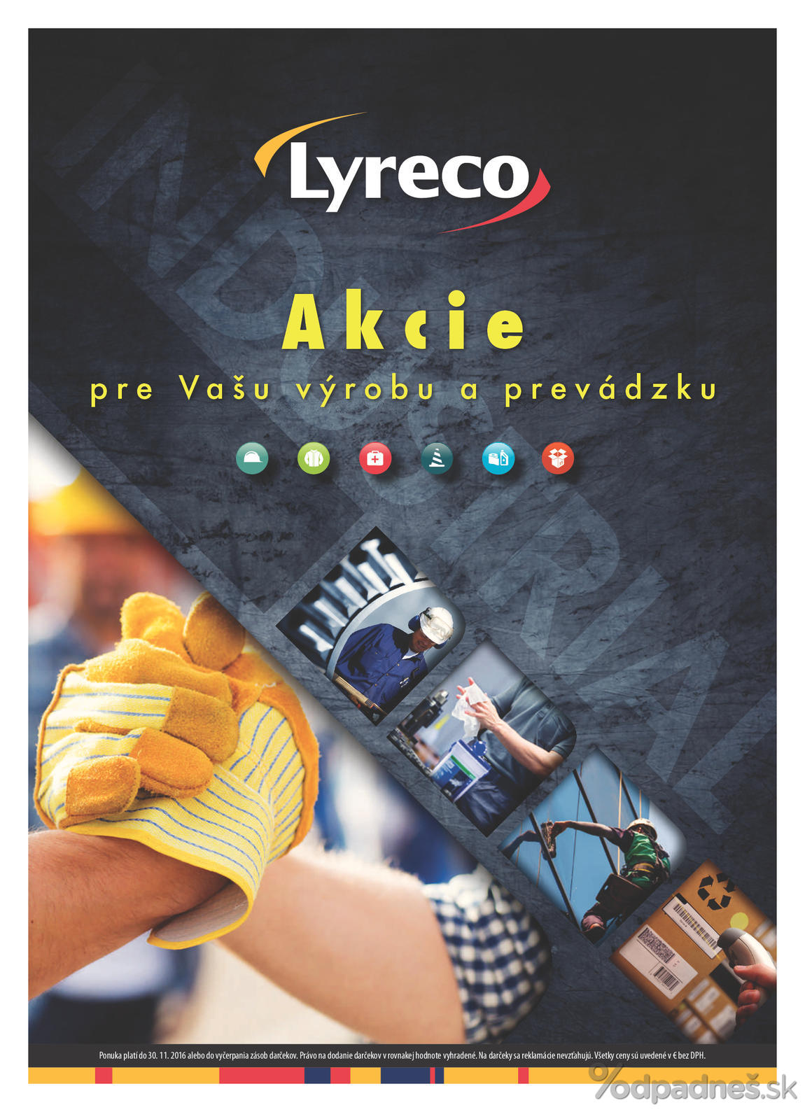 1. stránka Lyreco letáku