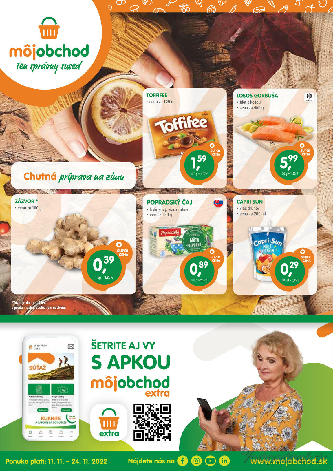 1. stránka Môjobchod letáku