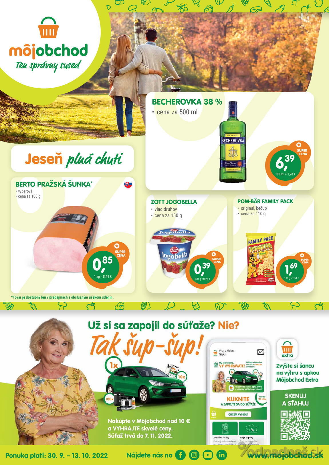 1. stránka Môjobchod letáku