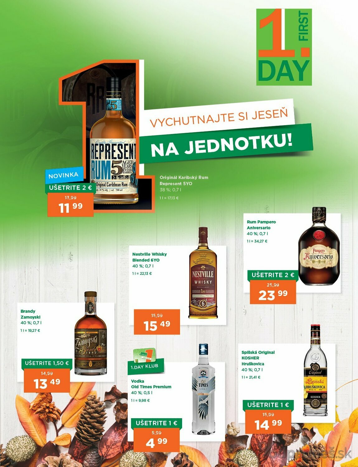 1. stránka 1day.sk letáku