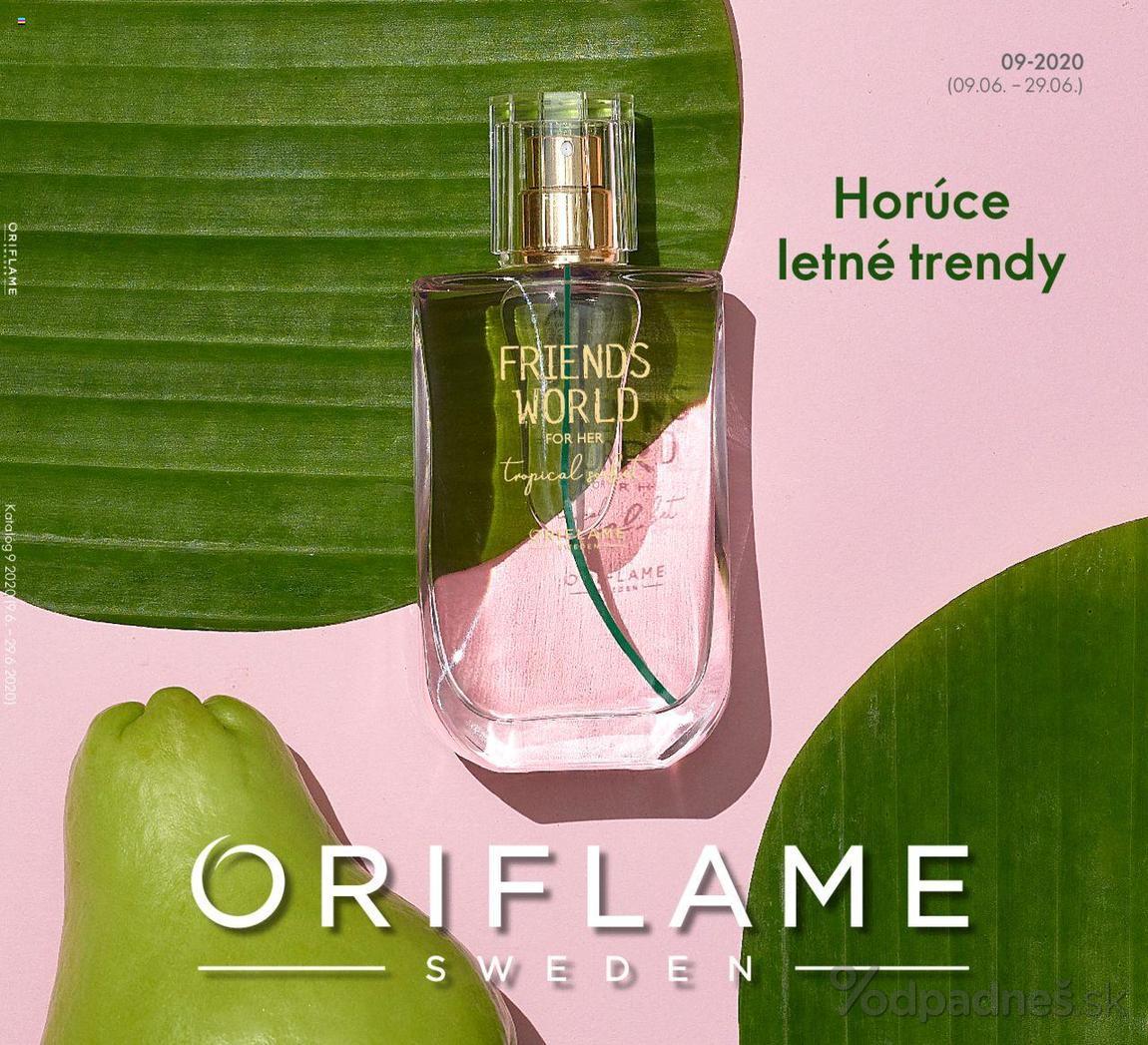 1. stránka Oriflame letáku