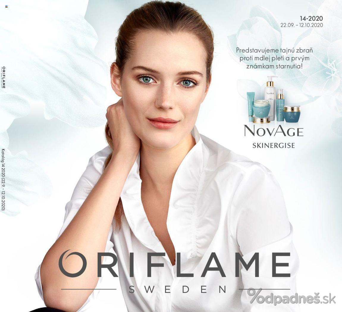 1. stránka Oriflame letáku