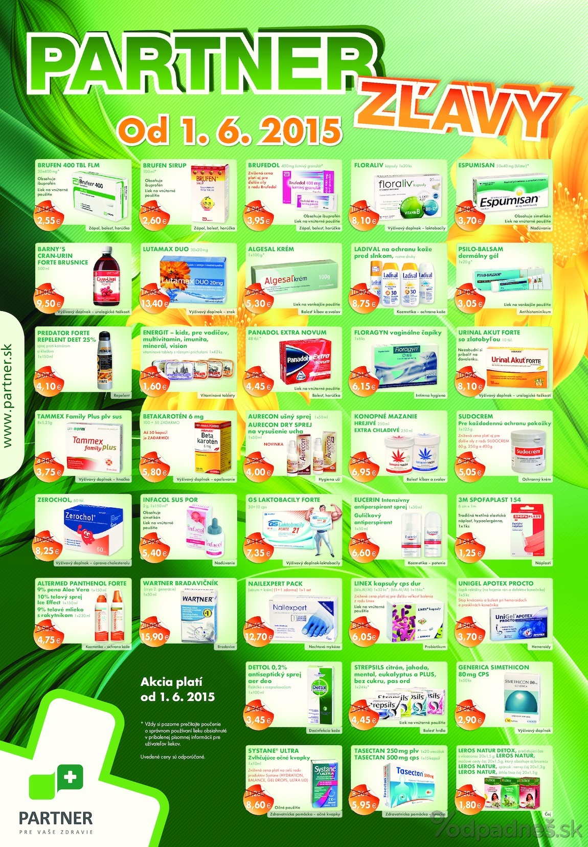 1. stránka Jazmín letáku