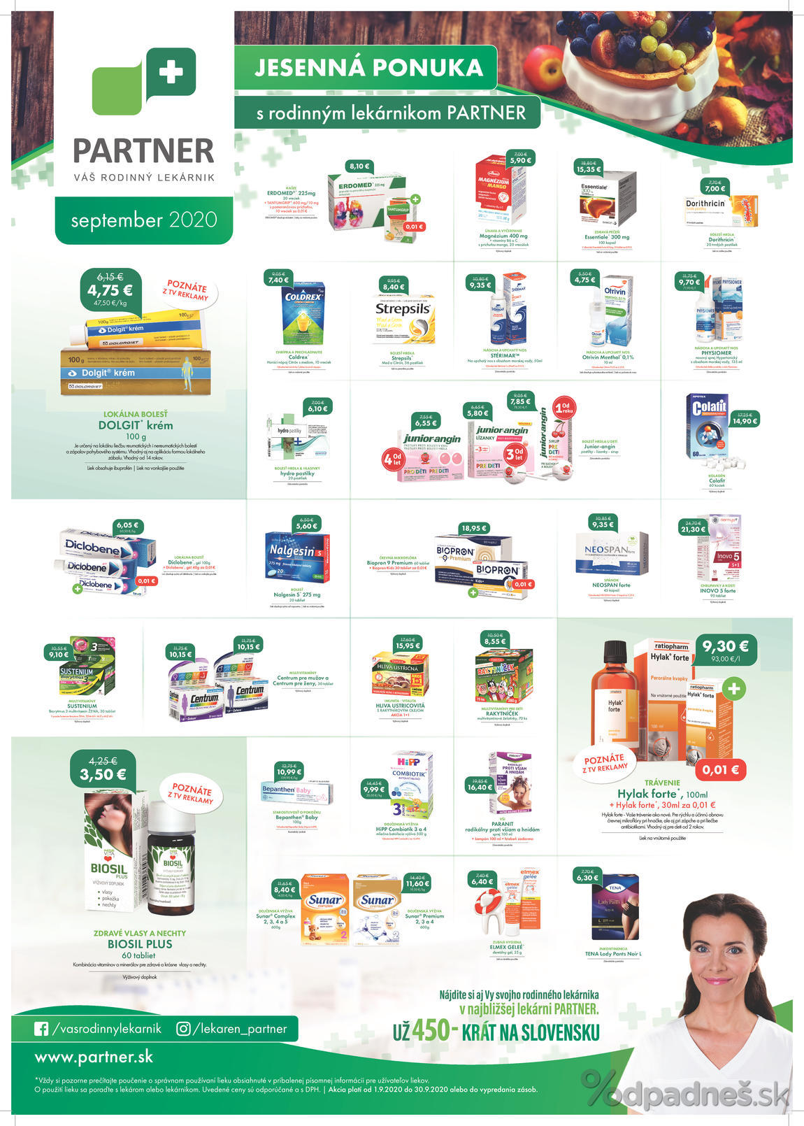 1. stránka Jazmín letáku